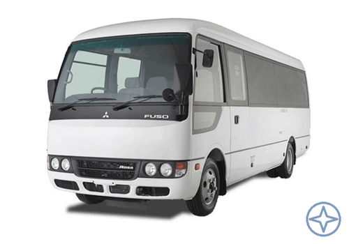 22 Seater Mitsubishi Fuso Rosa bus for rent - yep.ae